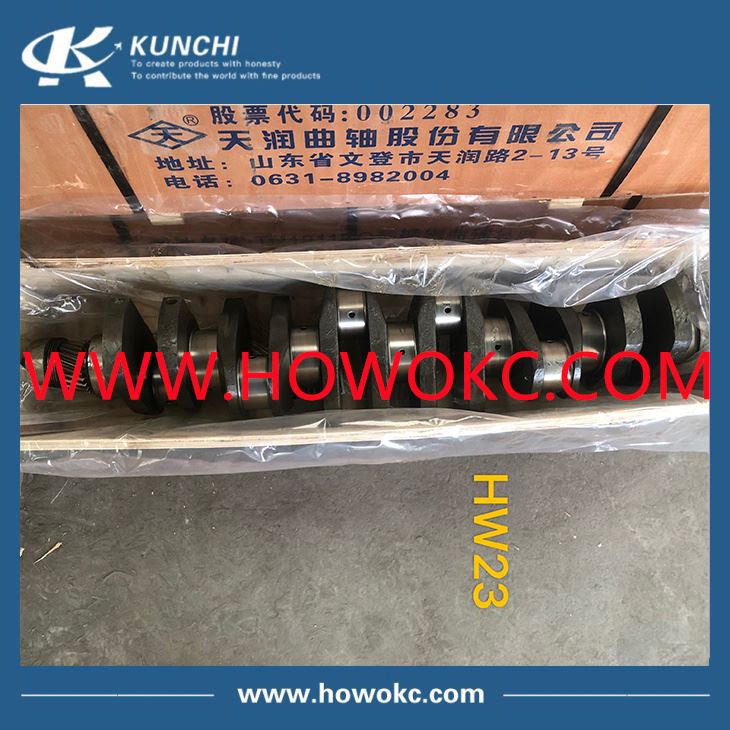 Sinotruk HOWO Crankshaft 61500020071 Materials Forged Steel
