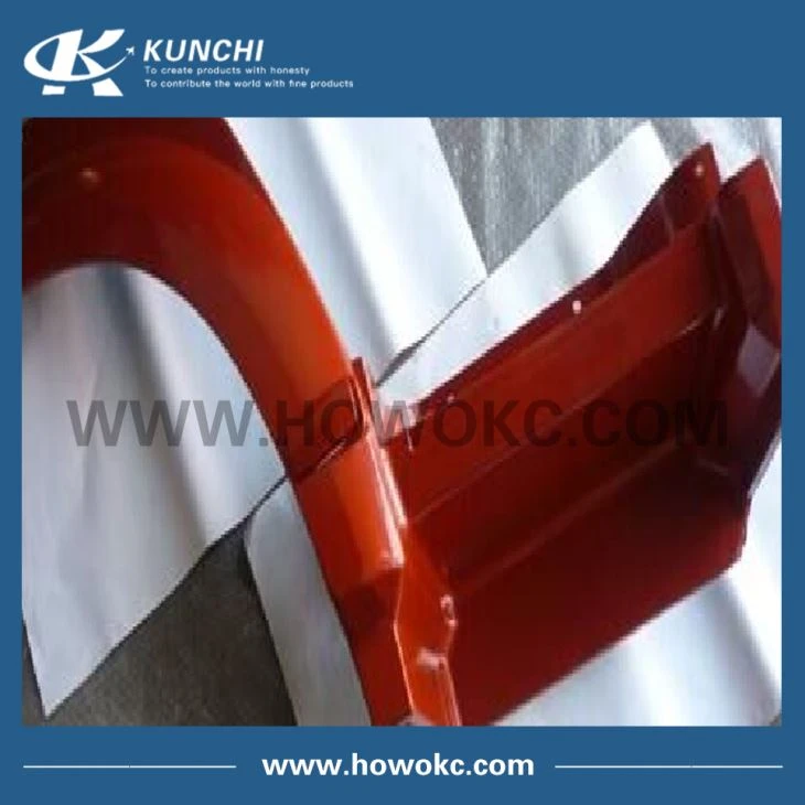 Front Fender Front Piece Right Red WG1642230106 HOWO 10 Model